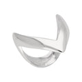 Bague en argent sterling en forme de bréchet - Tailles 49 à 62,5