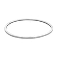 Bracelet en argent sterling et cristal CZ