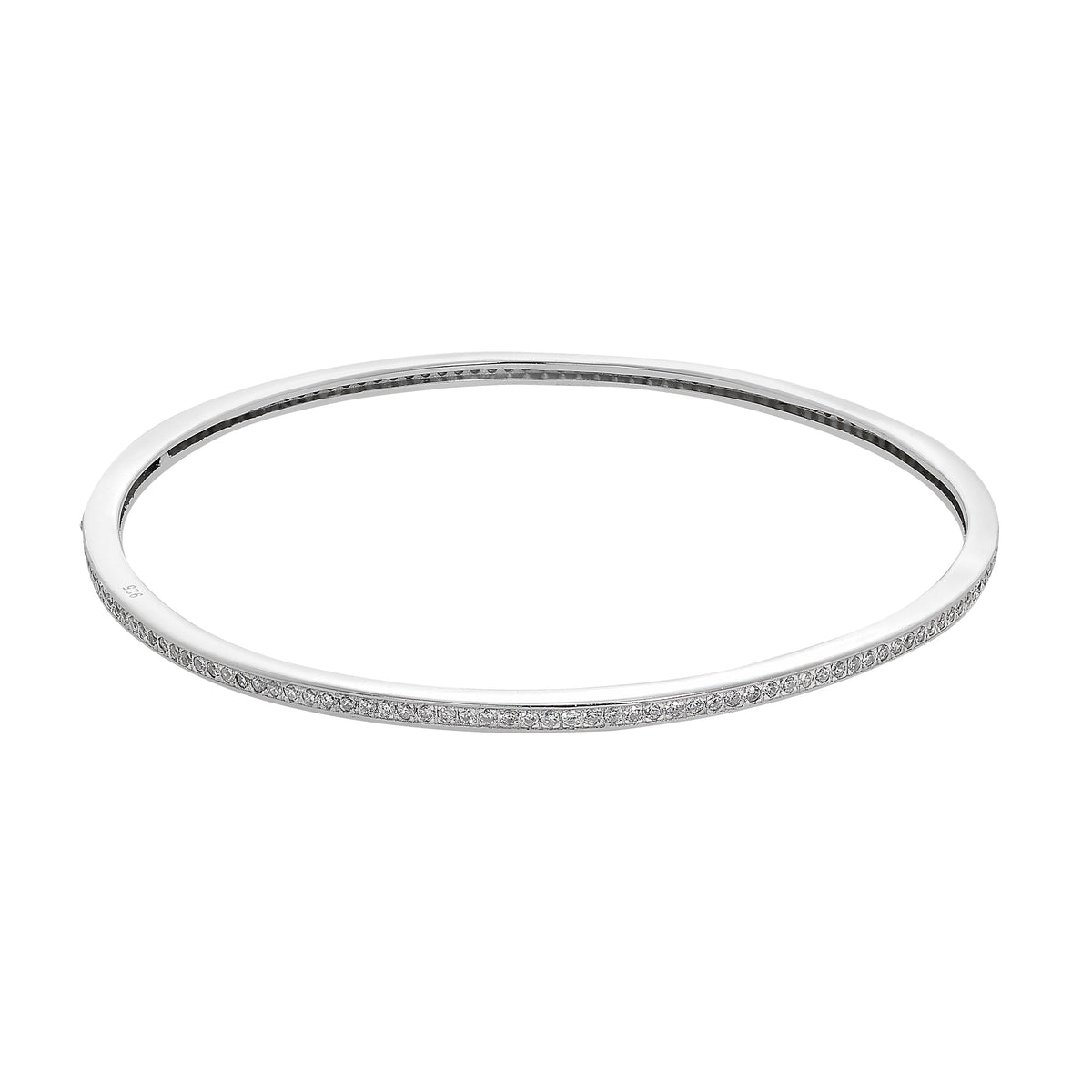 Bracelet en argent sterling et cristal CZ