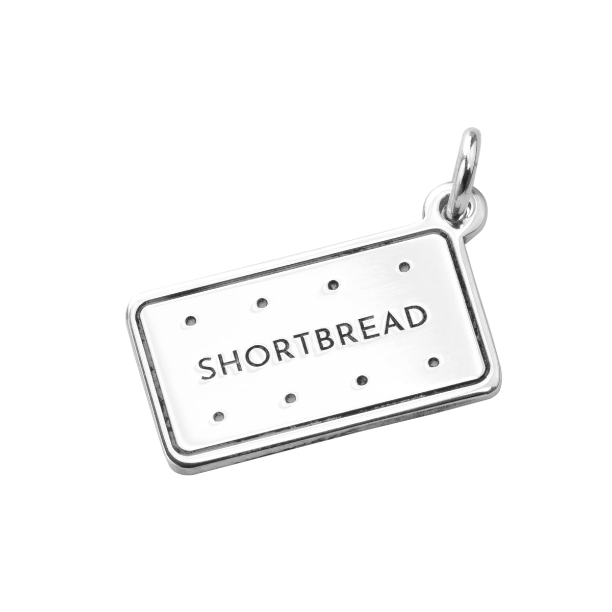 Charm biscuit classique personnalisé en argent sterling
