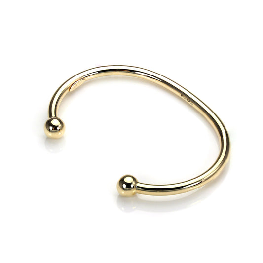 Bracelet jonc bébé en or 9 carats
