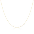 Chaîne légère en or 9 carats de 40 à 50 cm