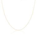 Chaîne torsadée en or 9 carats de 40 à 45 cm