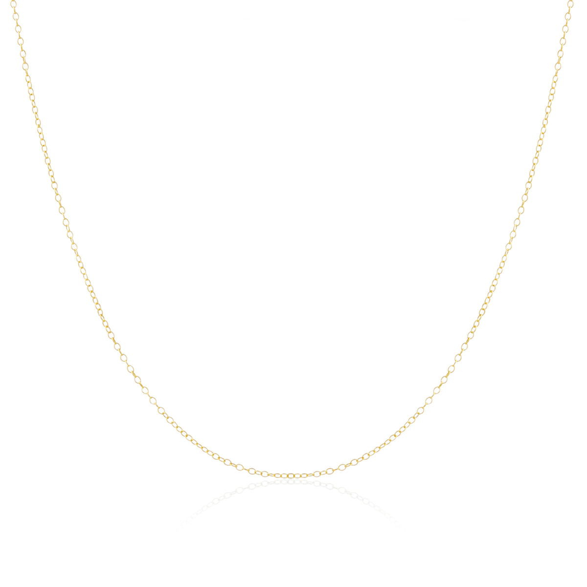 Chaîne en or 9 carats de 40 à 50 cm