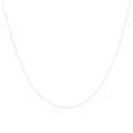 Chaîne en or blanc 9 carats de 45 à 55 cm