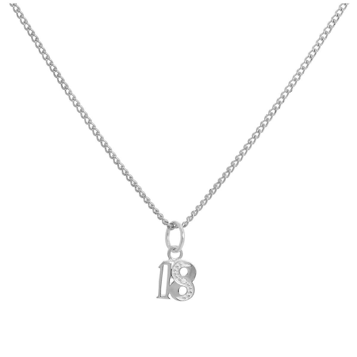 Collier avec pendentif en argent sterling et cristal CZ transparent 18 40 à 60 cm