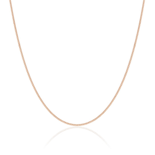 Chaîne gourmette convertible en or jaune 9 carats taille diamant