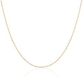 Chaîne Singapour en or jaune 9 carats de 45 à 55 cm