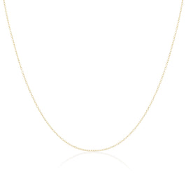 Chaîne en or jaune 9 carats de 40 à 45 cm