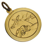 Pendentif Saint Christophe en or