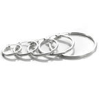 Boucles d'oreilles créoles carrées en argent sterling de 2 mm