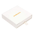 Coffret cadeau carré de luxe doré