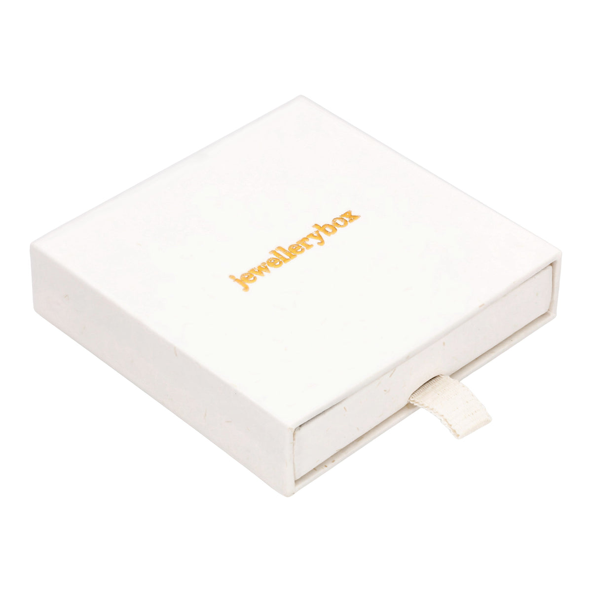 Coffret cadeau carré de luxe doré