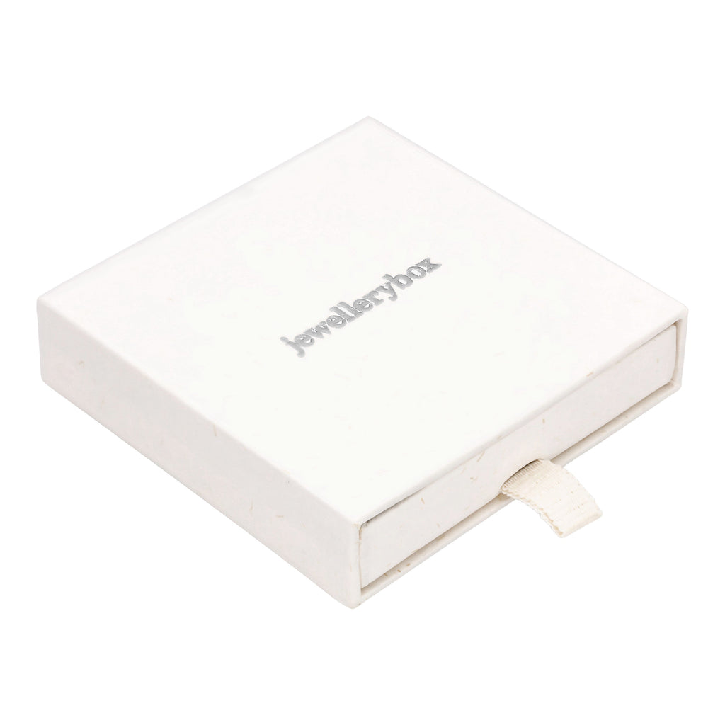 Coffret cadeau carré de luxe argenté