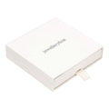 Coffret cadeau carré de luxe argenté