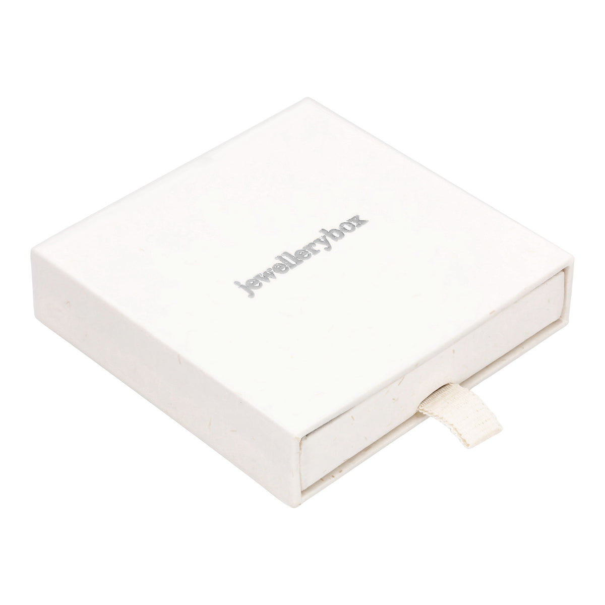 Coffret cadeau carré de luxe argenté