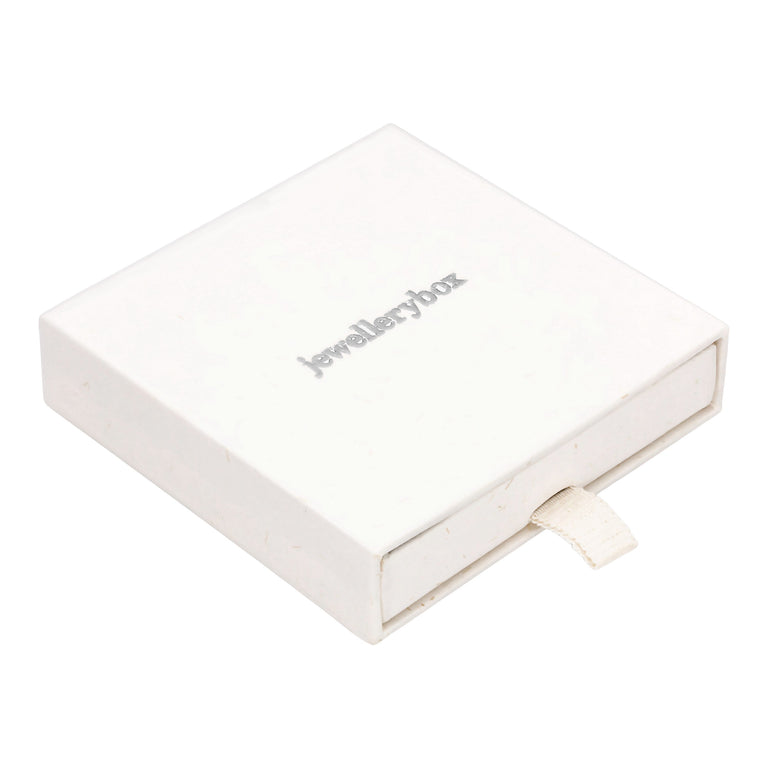 Coffret cadeau carré de luxe argenté